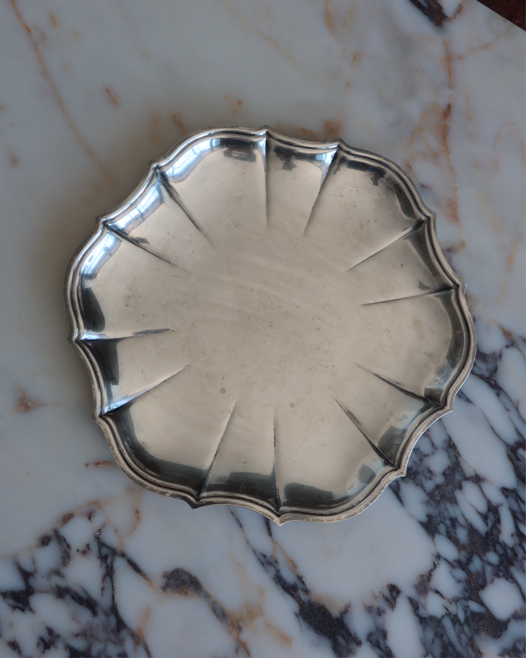 Tawny 11" Silver Tray