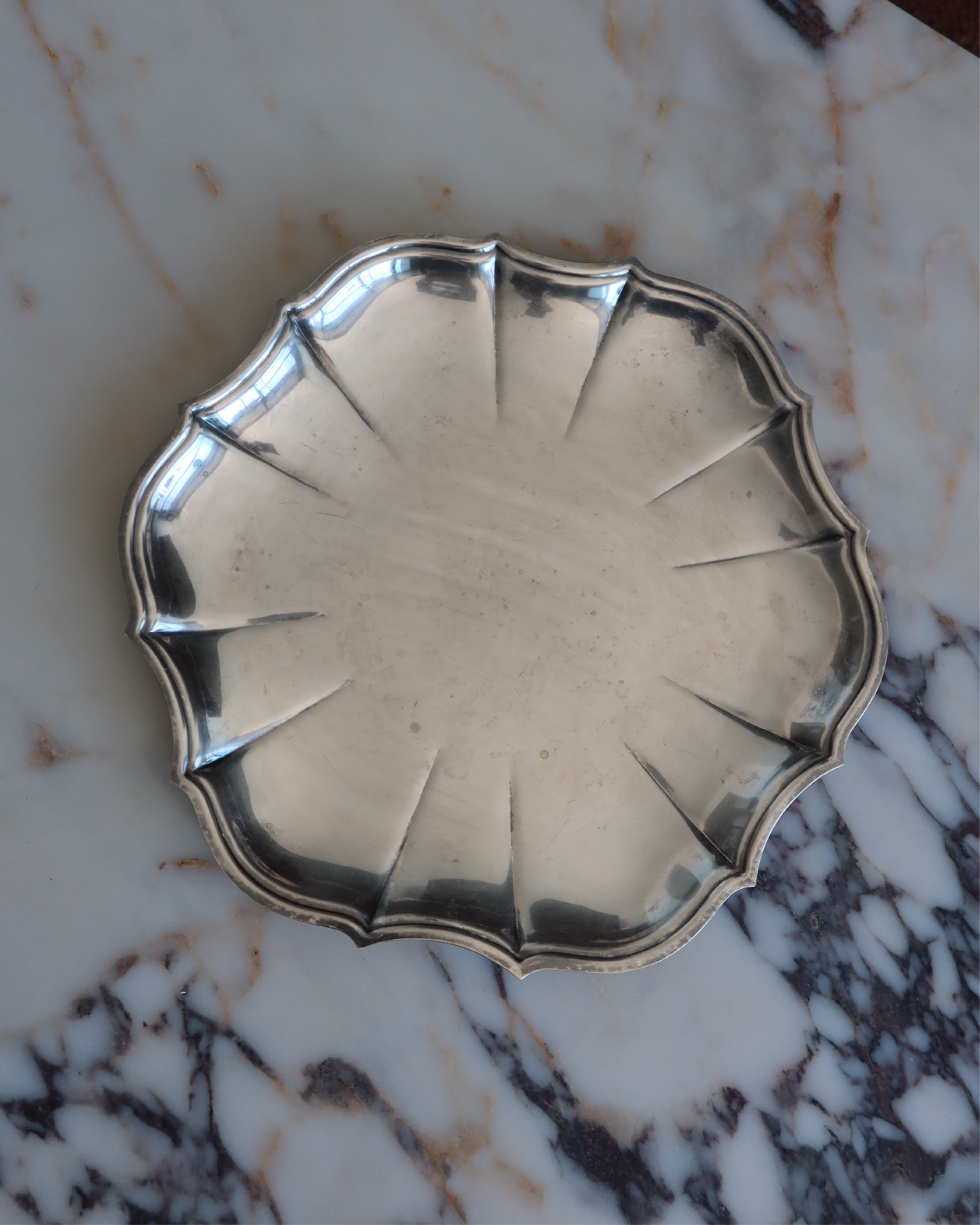 Tawny Silver Tray