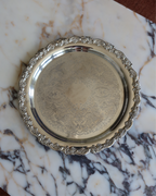 Lucienne 12" Silver Tray