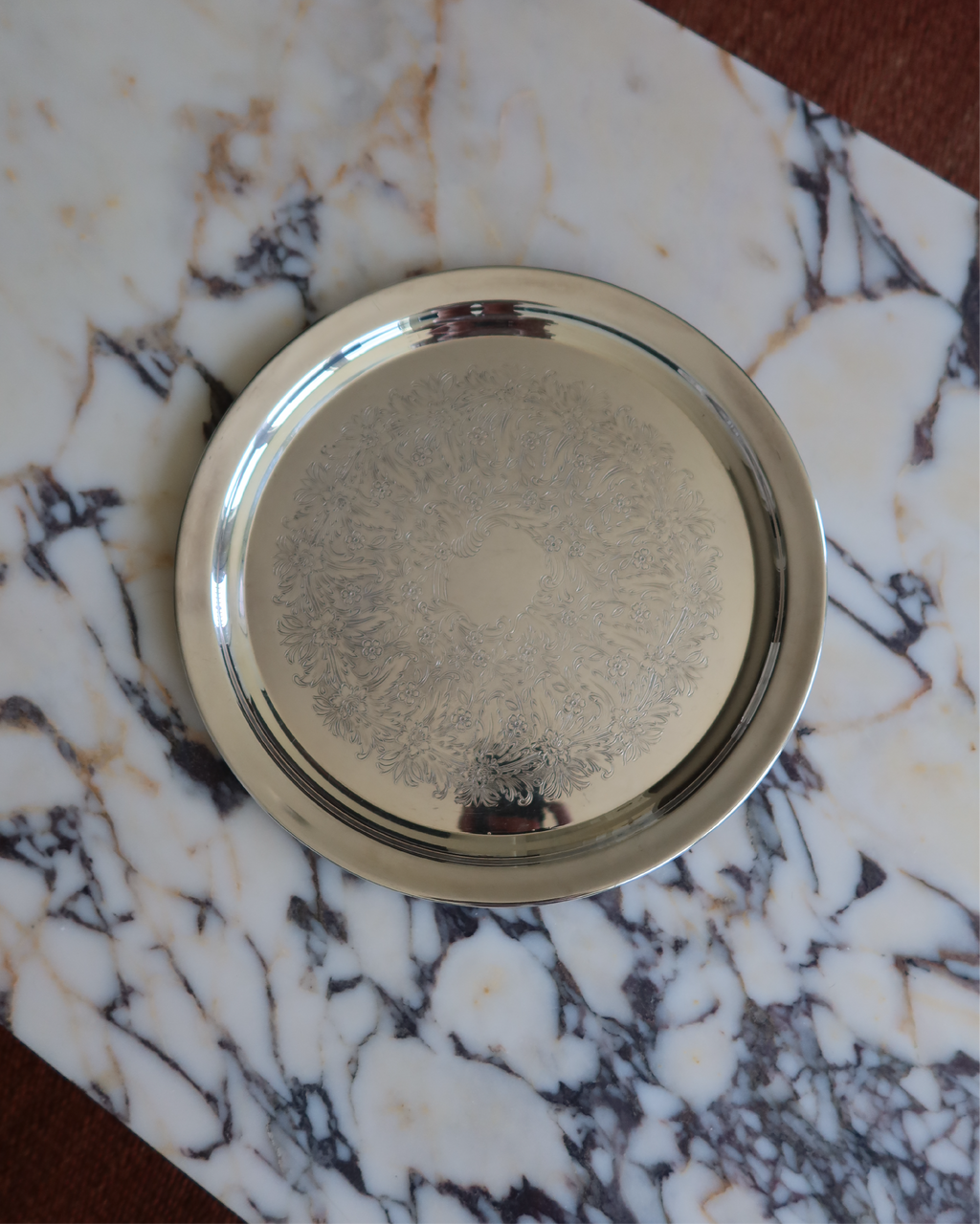 Willa 12" Silver Tray