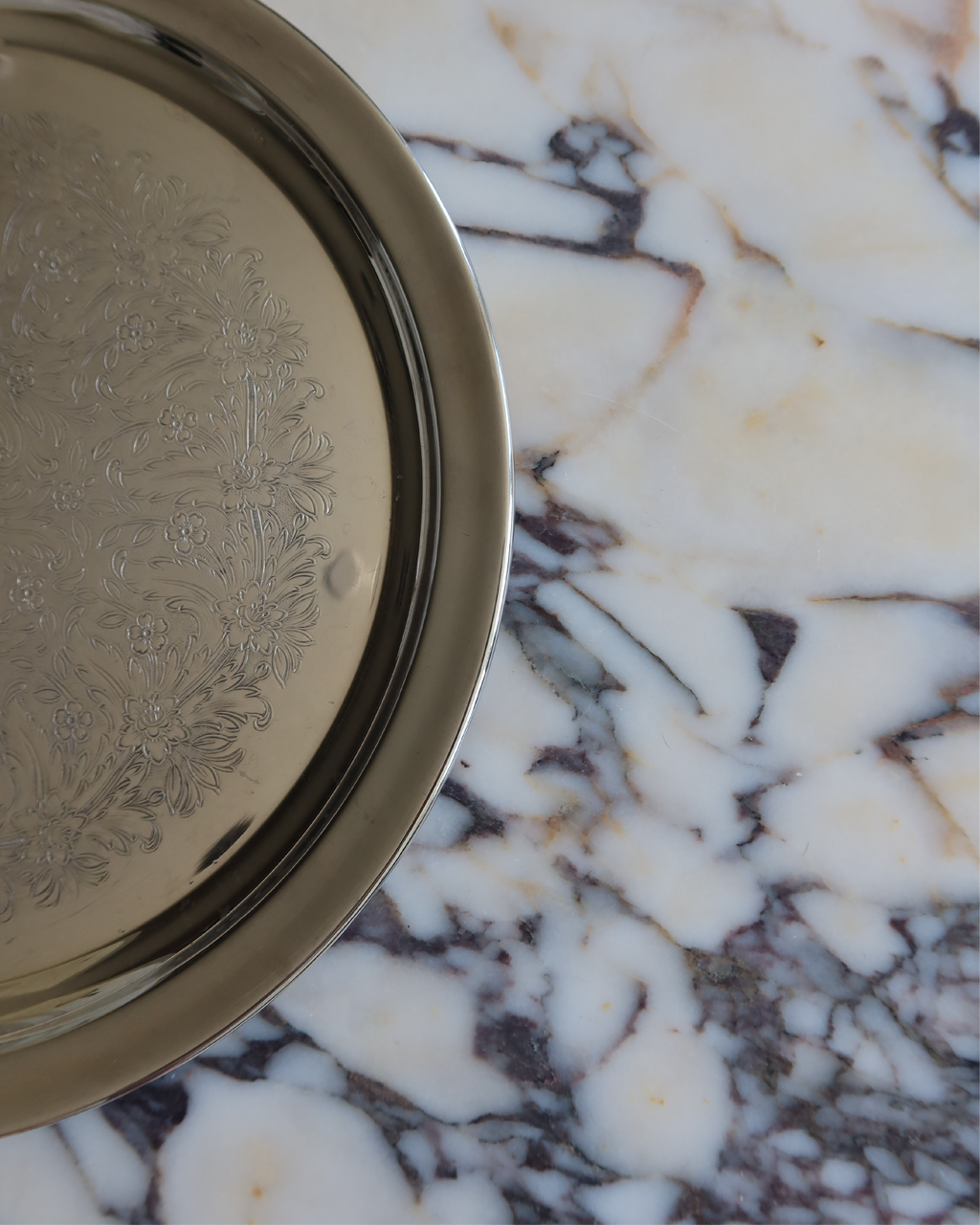 Willa 12" Silver Tray