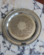 Amara 12.25" Silver Tray