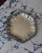 Vivienne 12.25" Silver Tray