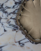 Vivienne 12.25" Silver Tray