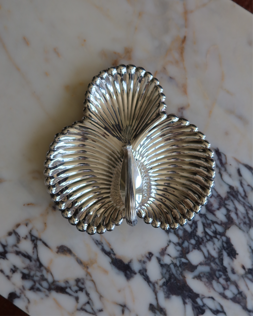 Odessa 10" Silver Serving Tray w/ Handle