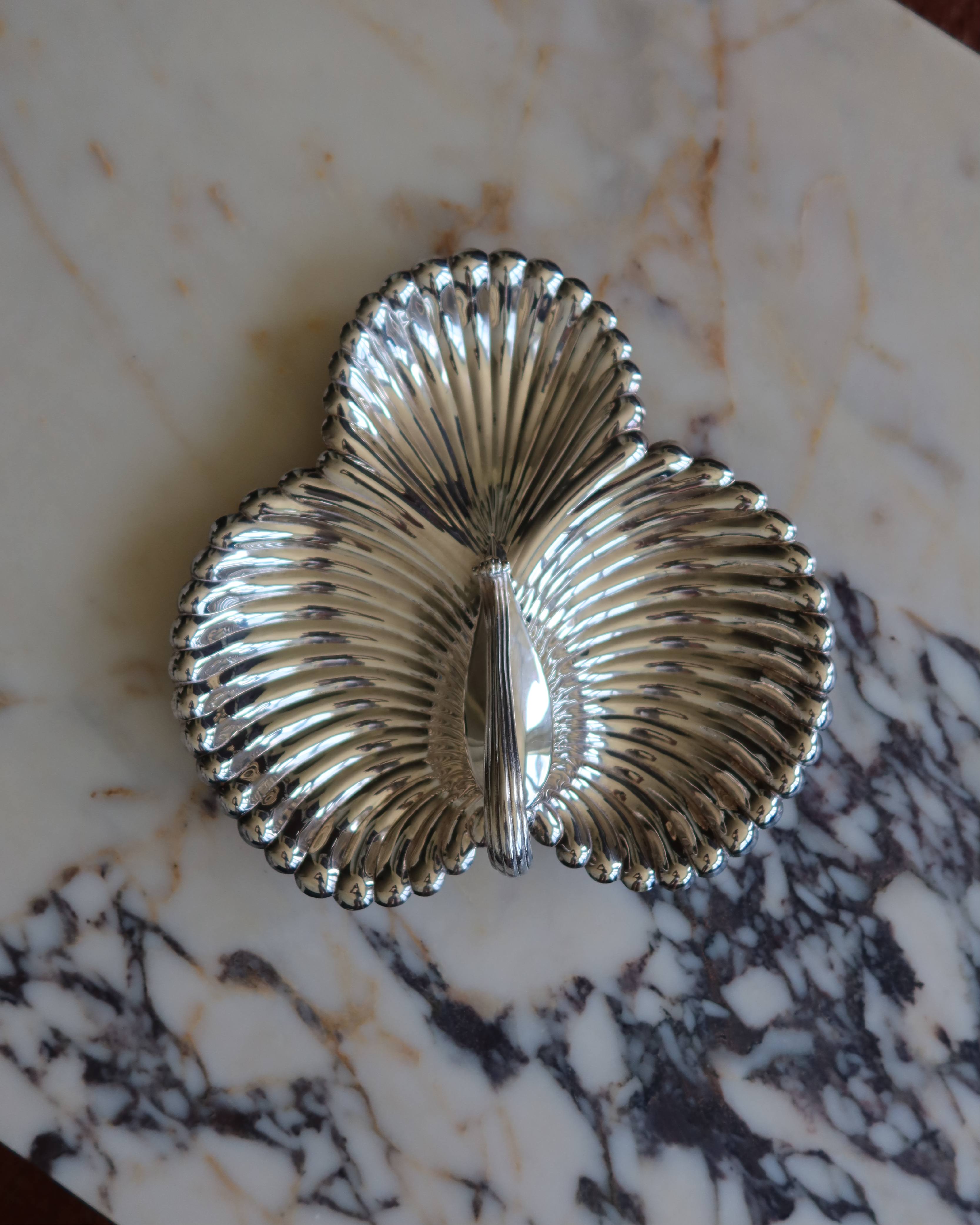 Odessa 10" Silver Serving Tray w/ Handle