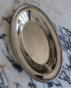 Leona 12.5" Silver Tray
