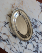 Leona 12.5" Silver Tray