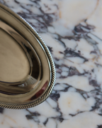 Leona 12.5" Silver Tray