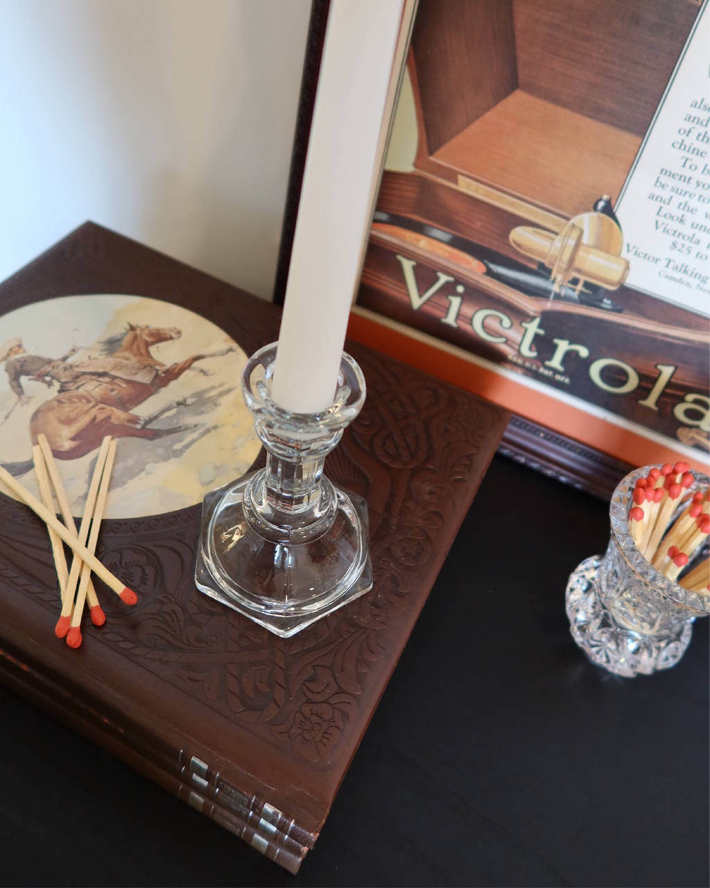 Alistair Glass Candlestick