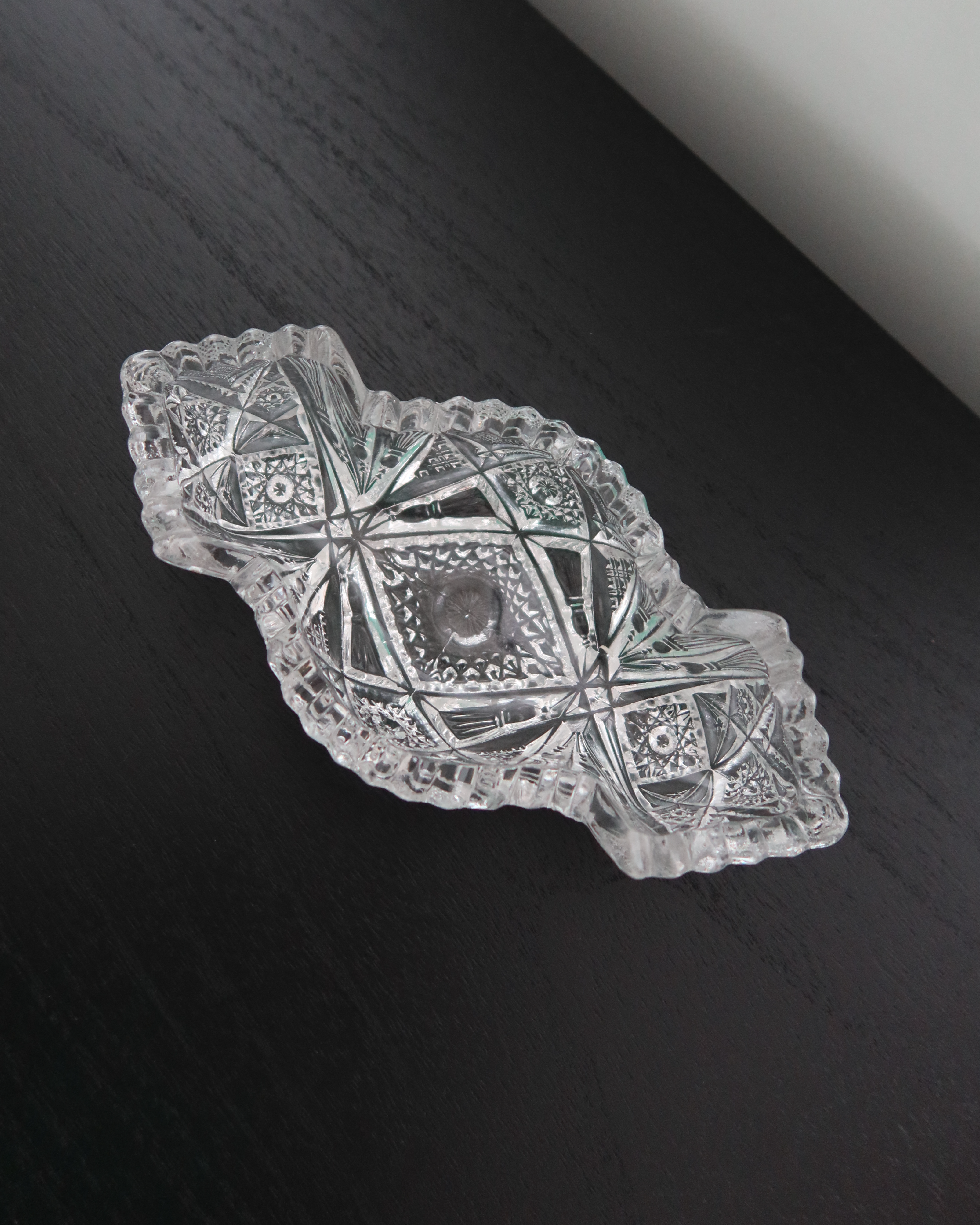 Fern Crystal Relish Dish
