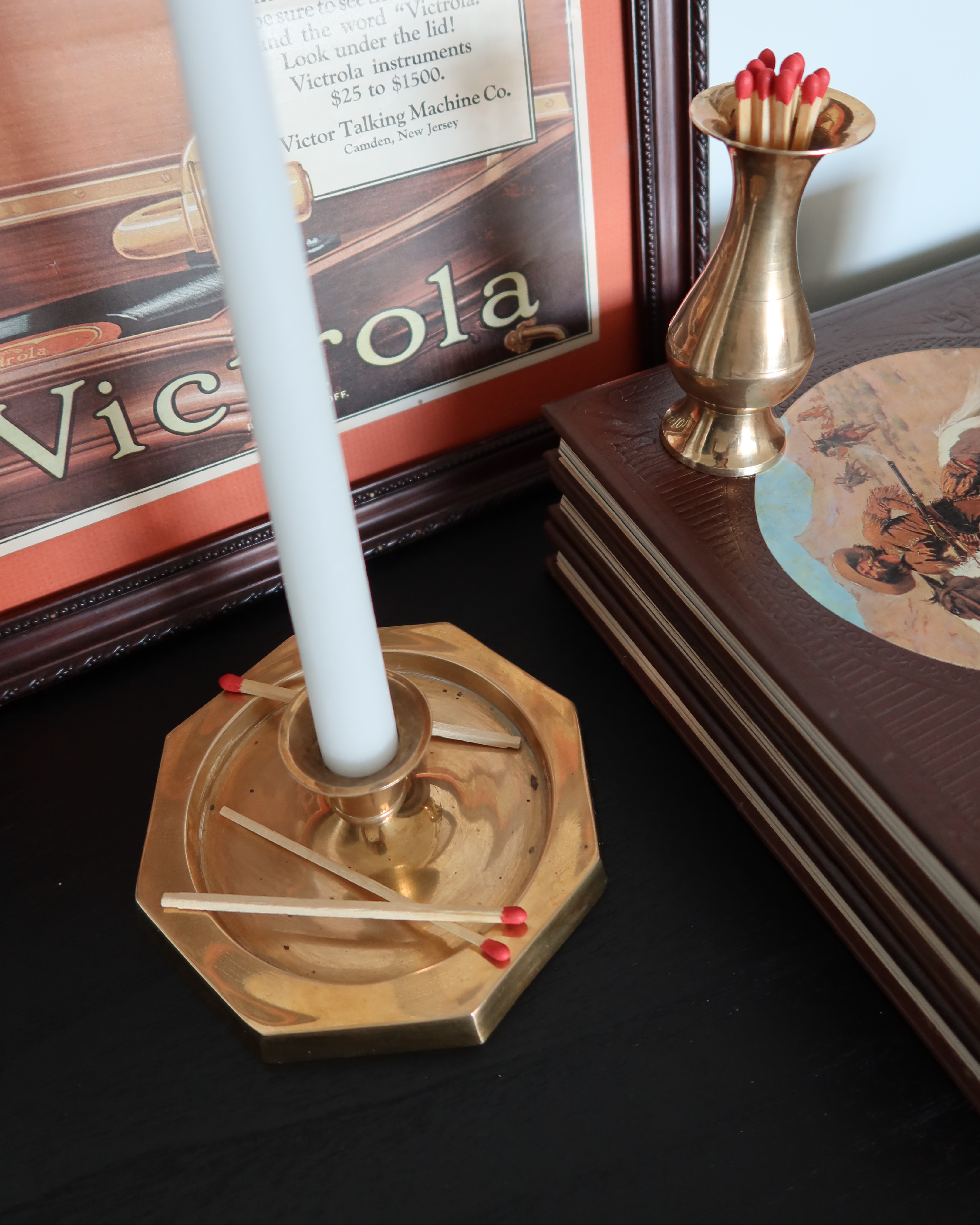 Mesa Brass Candlestick