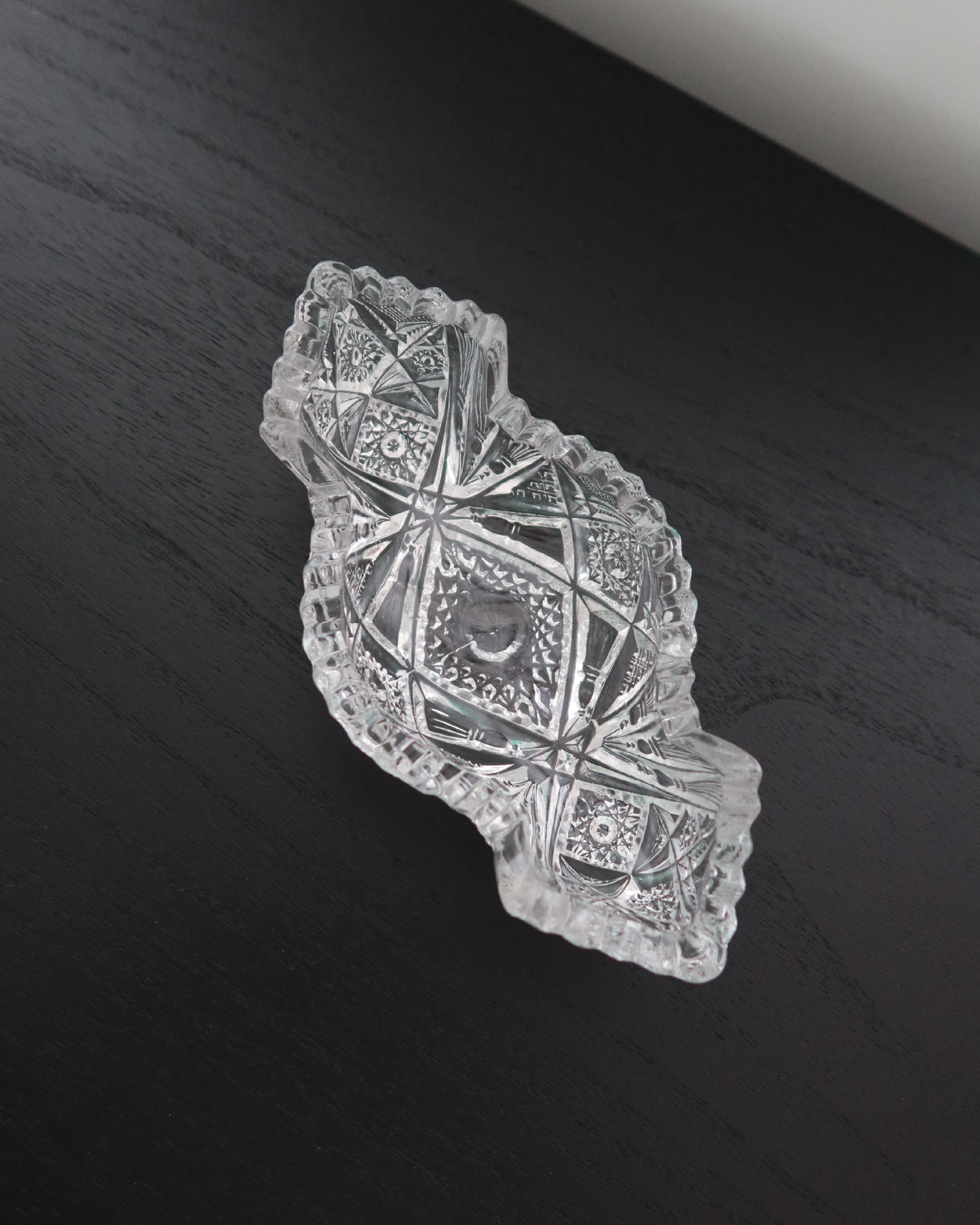 Fern Crystal Relish Dish