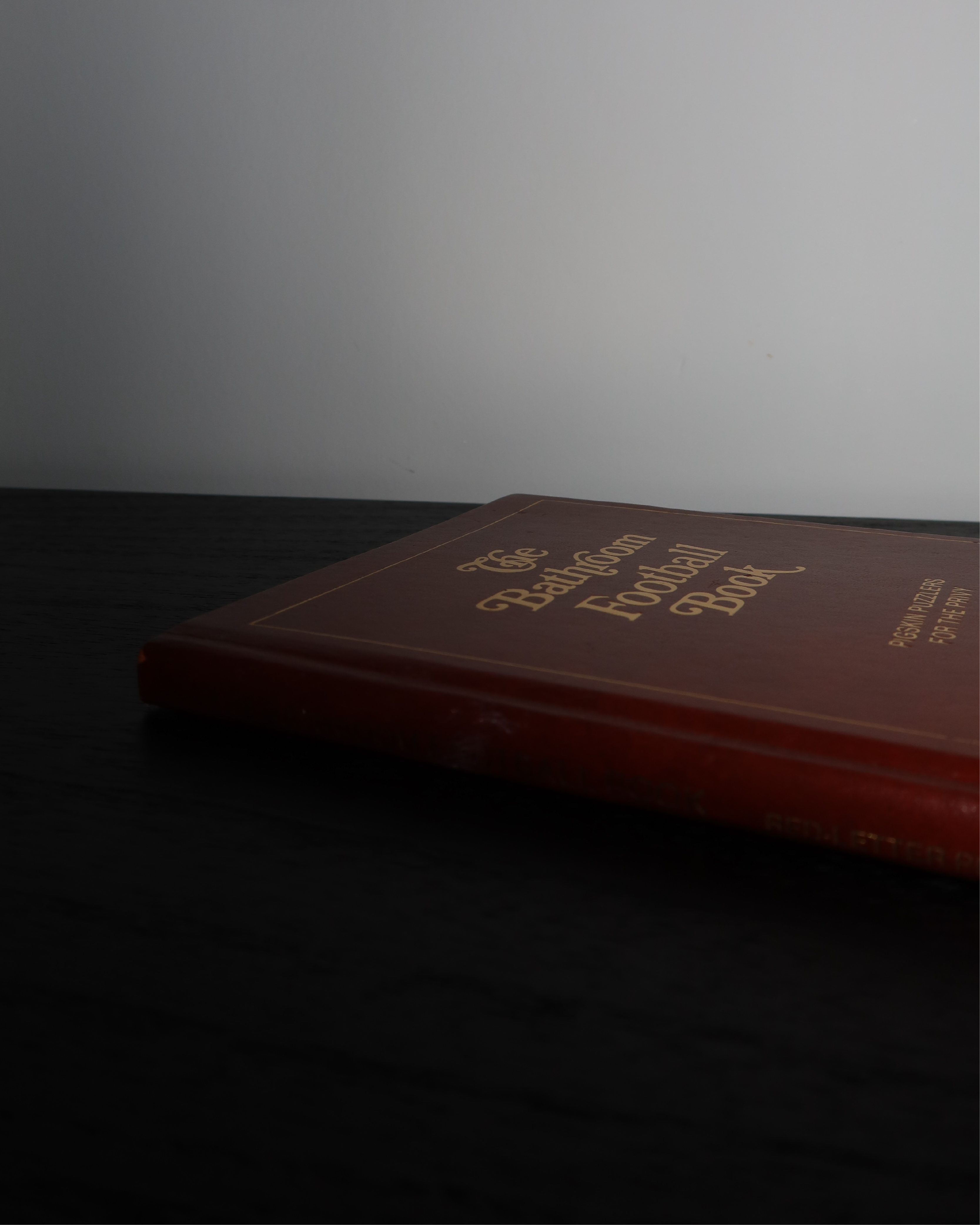 The Bathroom Football Book