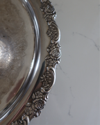 Harlow Silver Serving Tray w/ Bowl