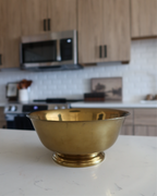 Blythe 8" Brass Revere Bowl w/ Pedestal