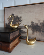 Scarlett 5.75" Brass Swan