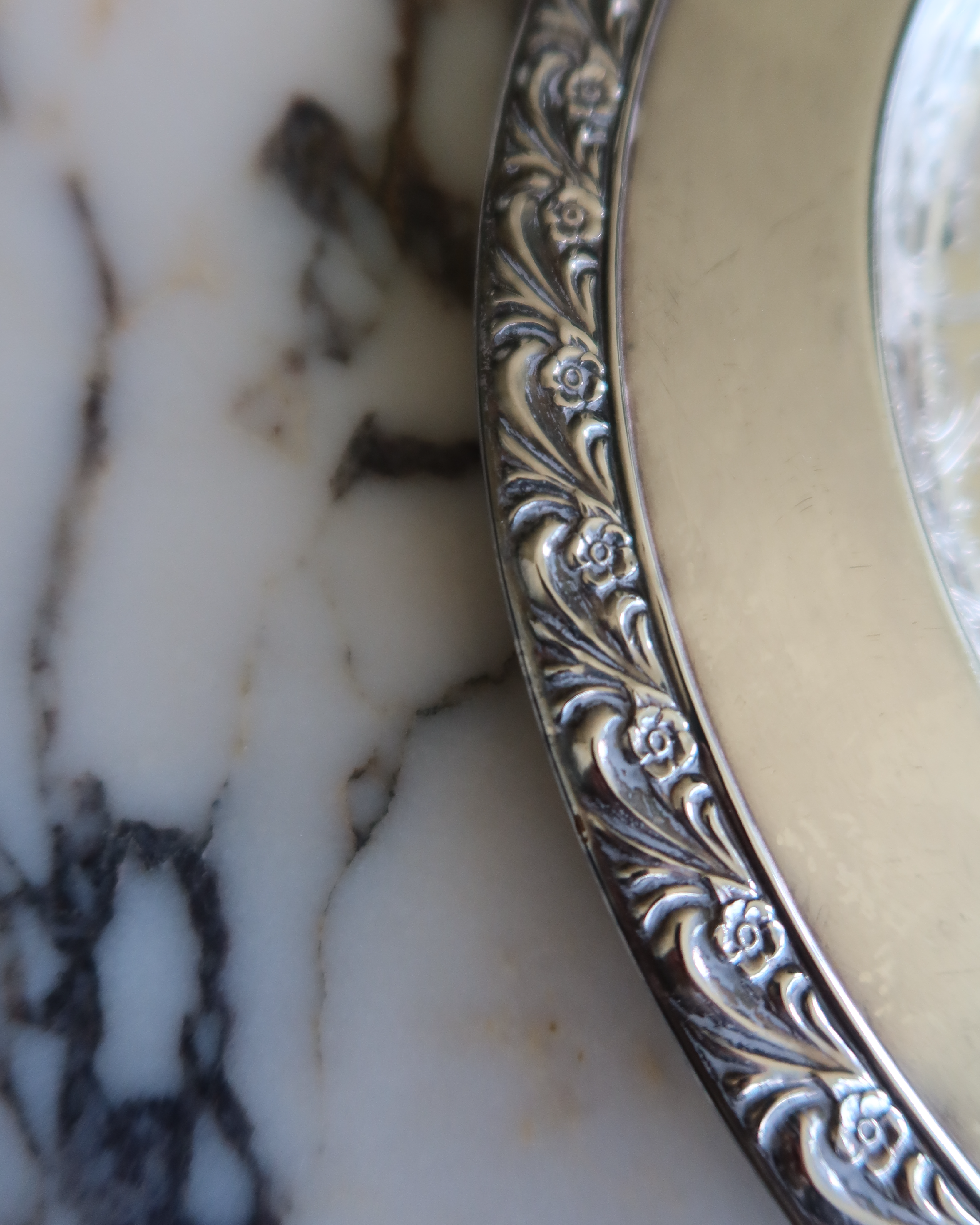 Brielle 10" Silver Tray