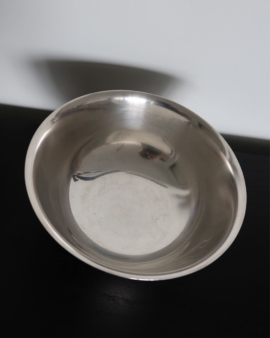 Portia 9" Silver Bowl w/ Pedestal