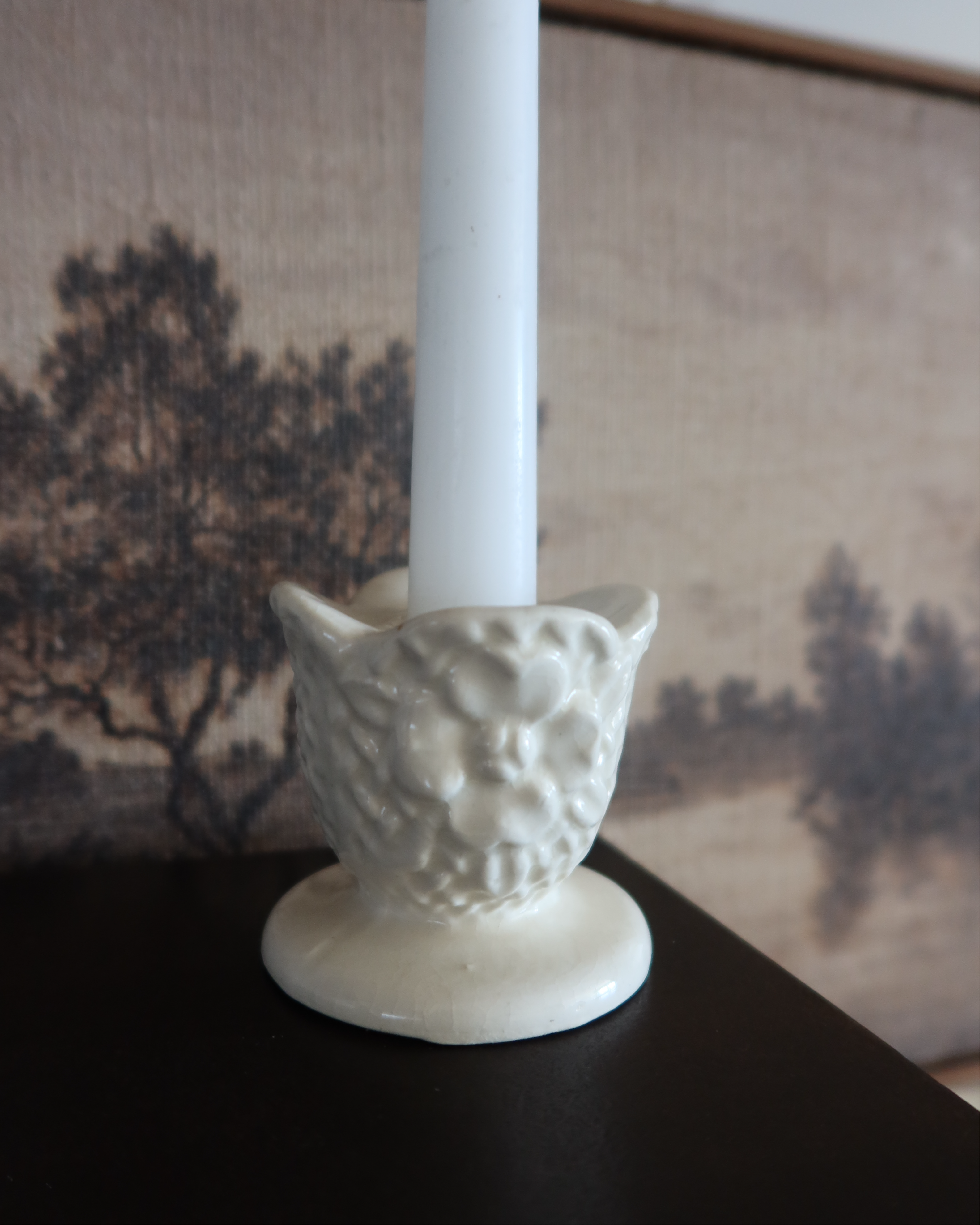 Charlize Ceramic Candlestick Holder