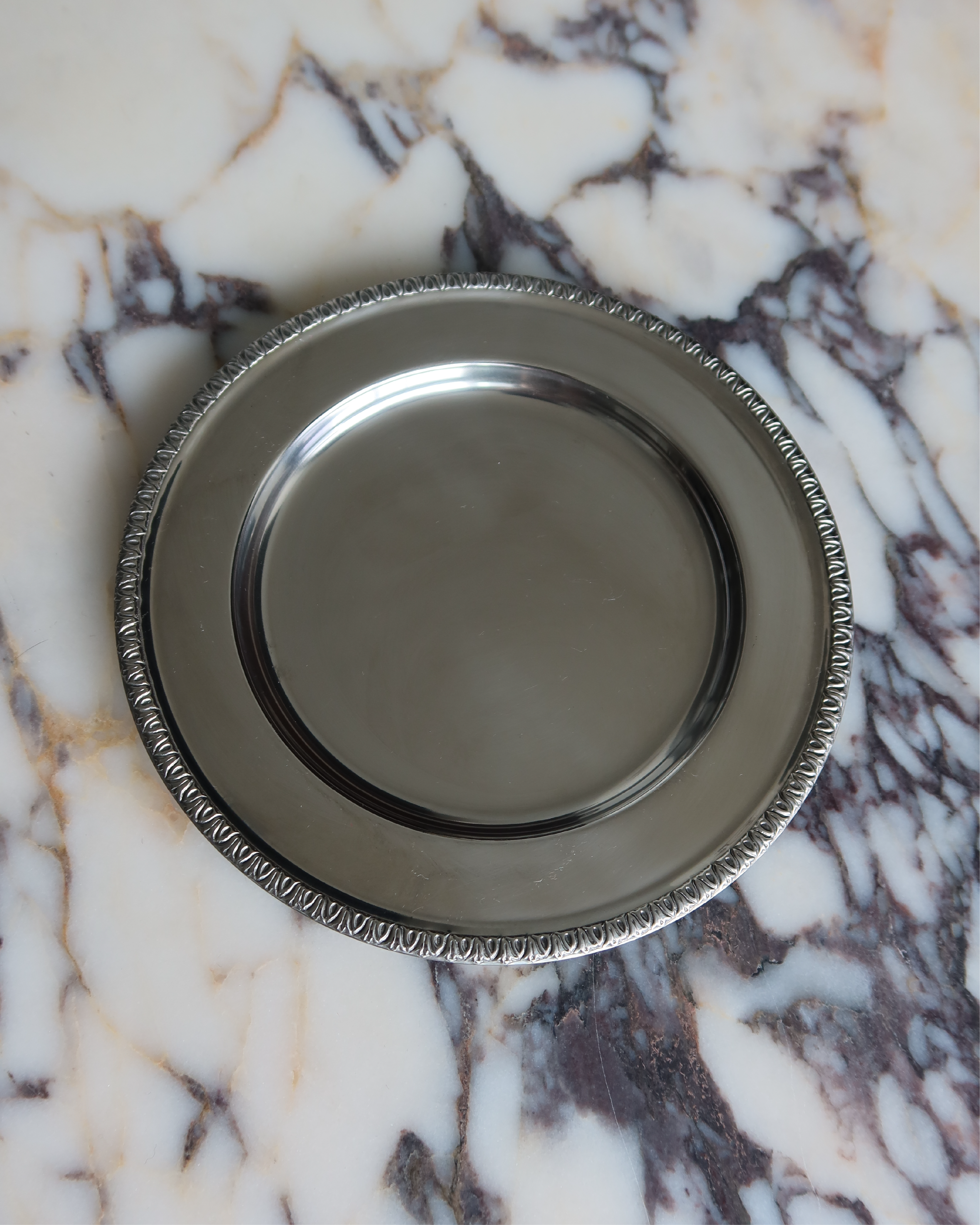 Spur Silver Candle Dish