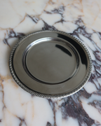 Spur 7" Silver Candle Dish