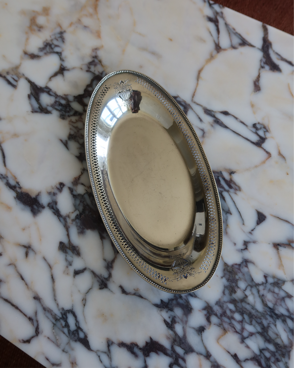 Reina 12.25" Silver Tray