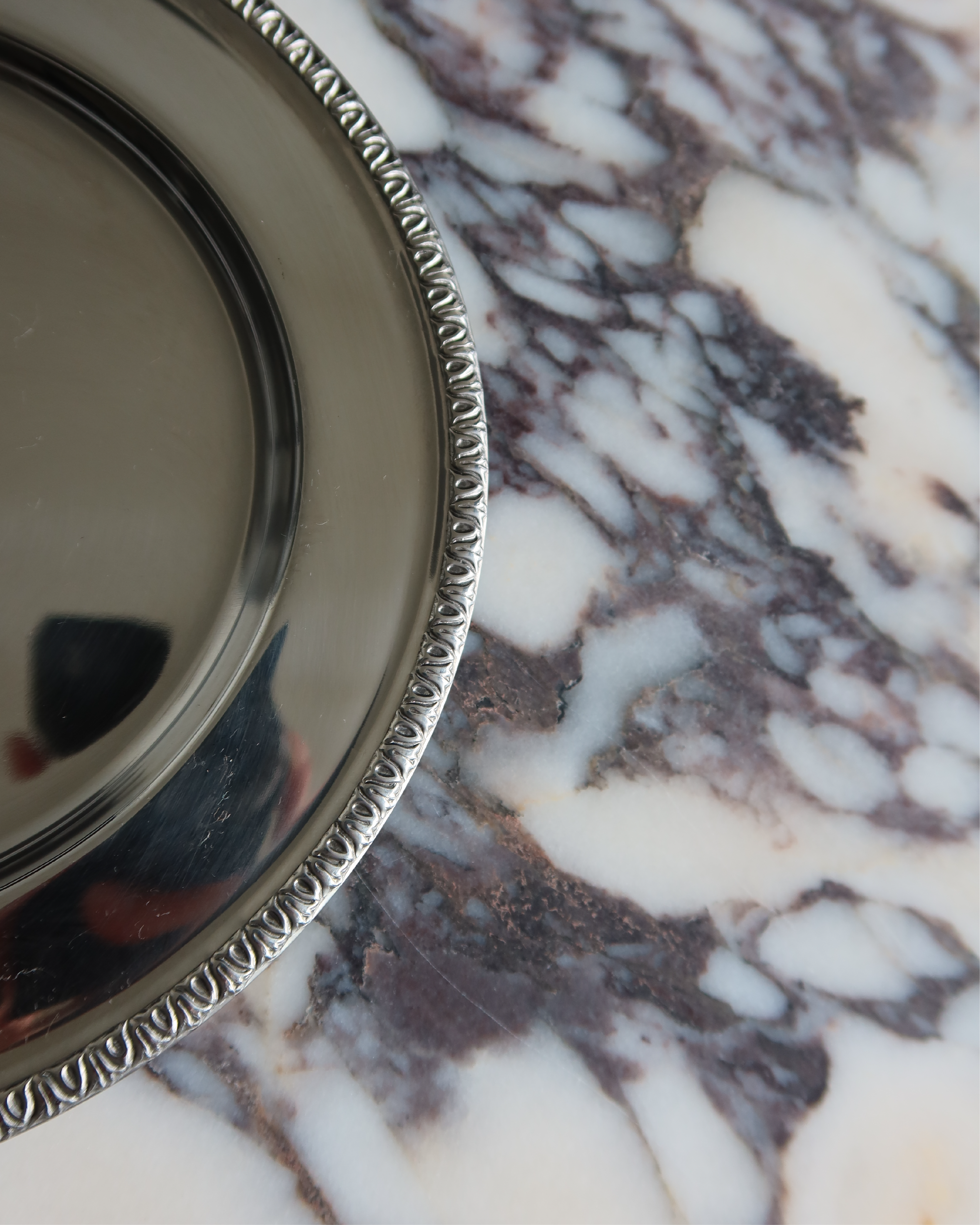 Spur Silver Candle Dish