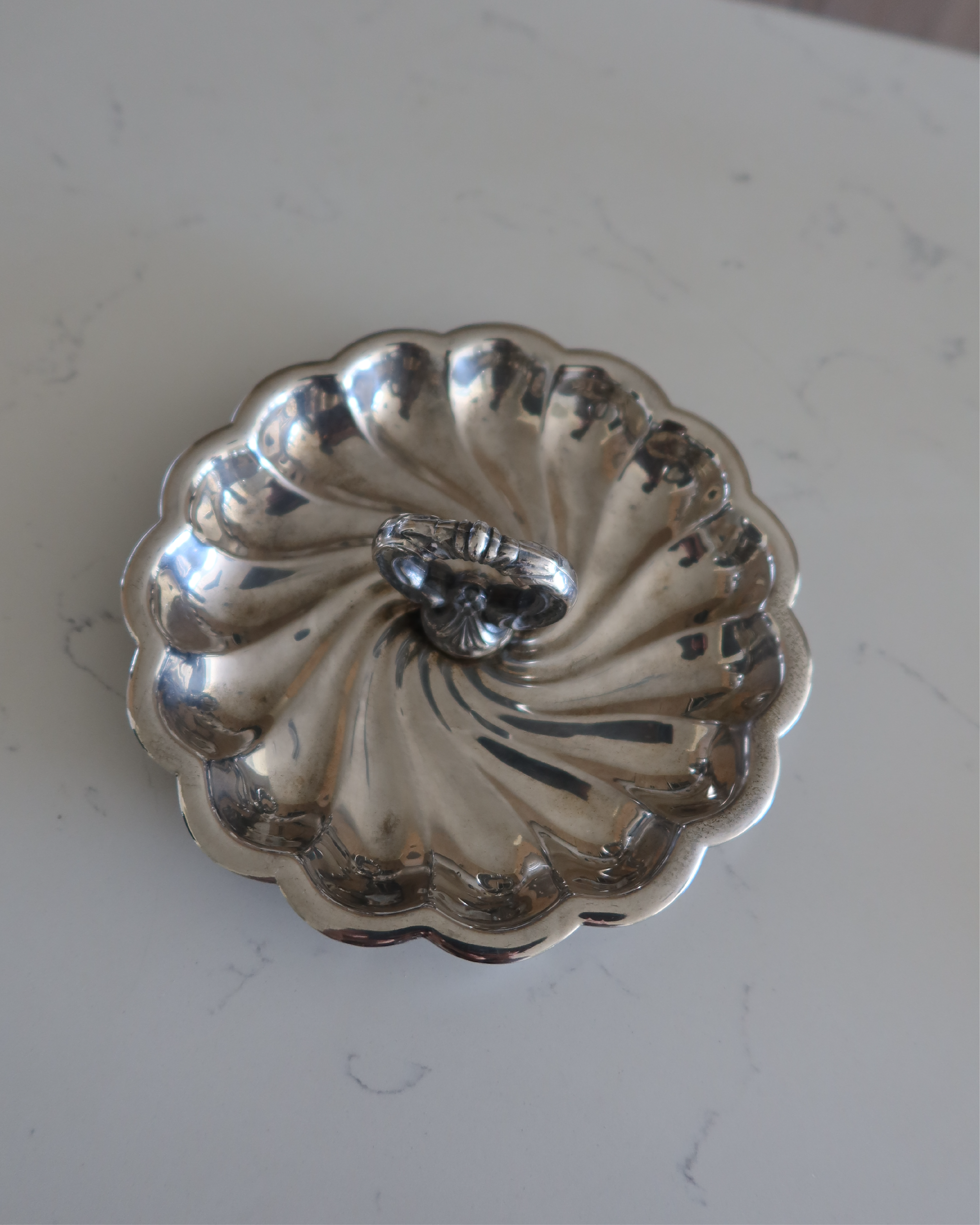 Winslet 6.5" Silver Tray w/ Handle