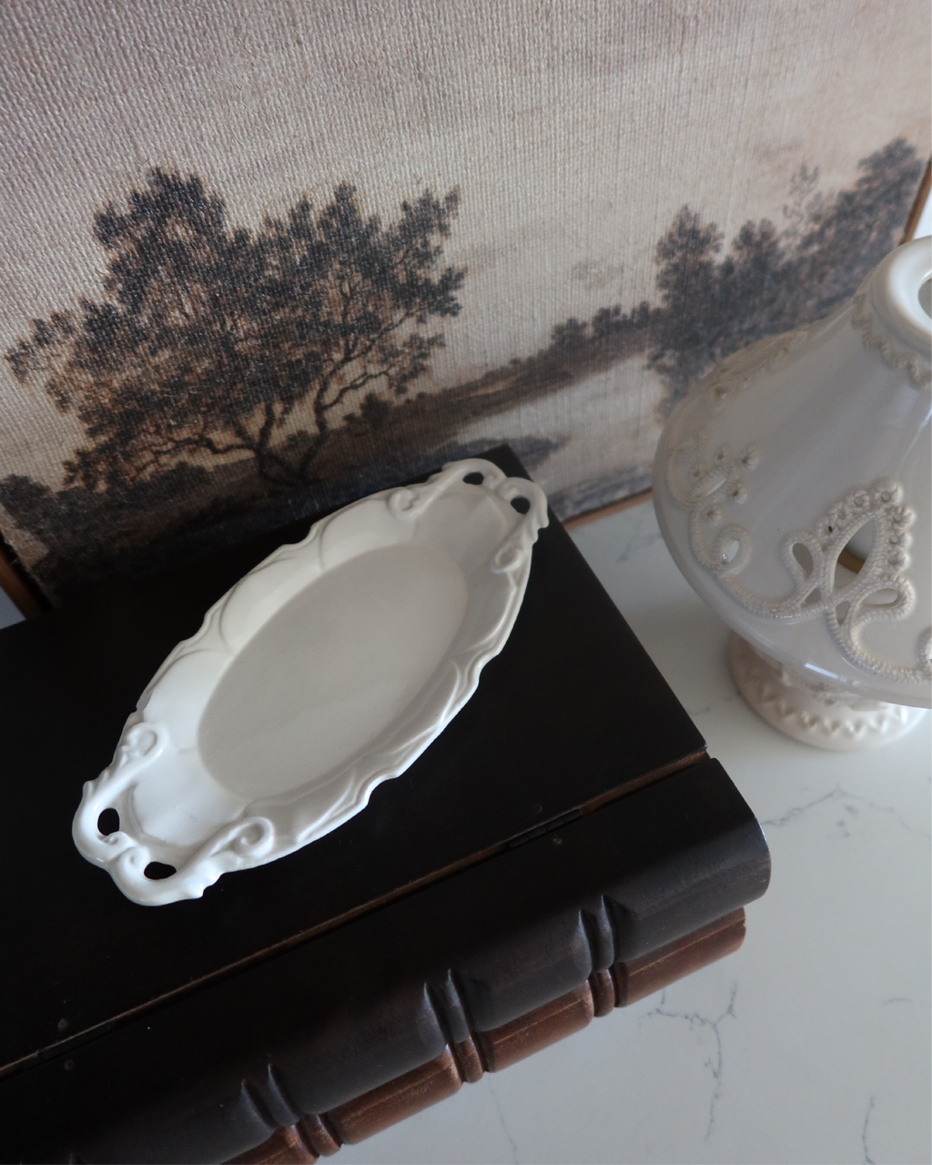 Claudette Ceramic Trinket Tray