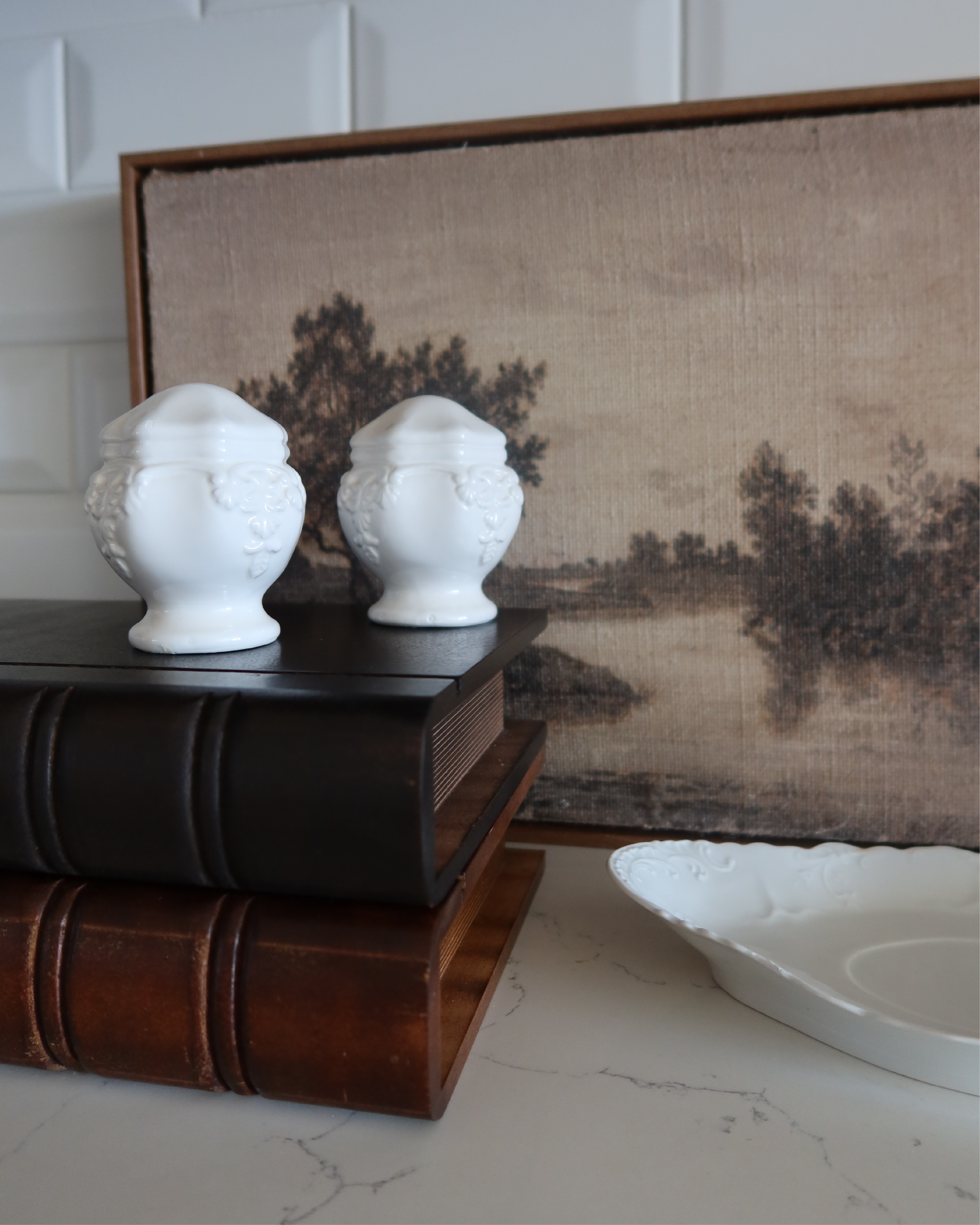 Odile Ceramic Salt & Pepper Shaker Set
