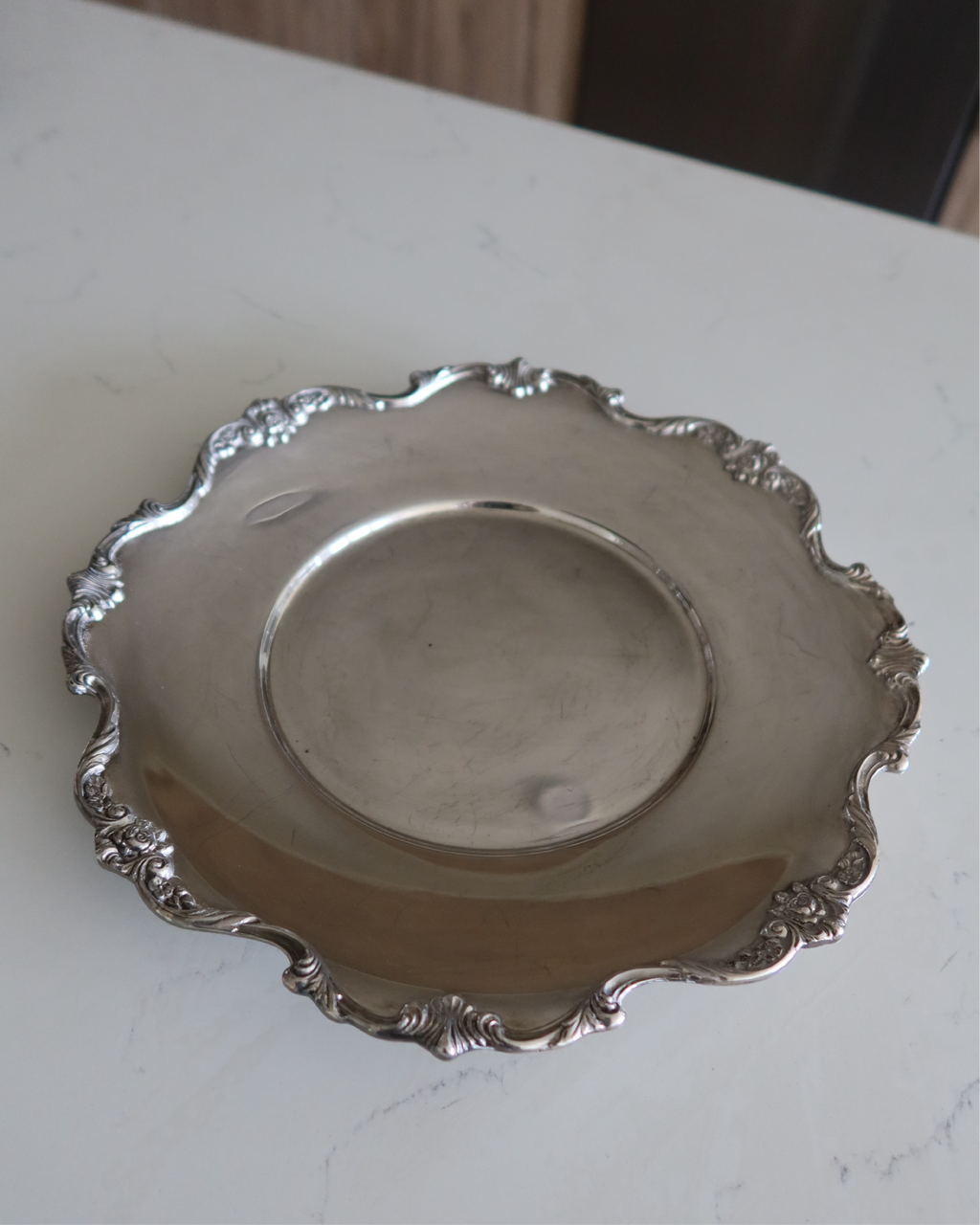 Lorelei 11.25" Silver Tray