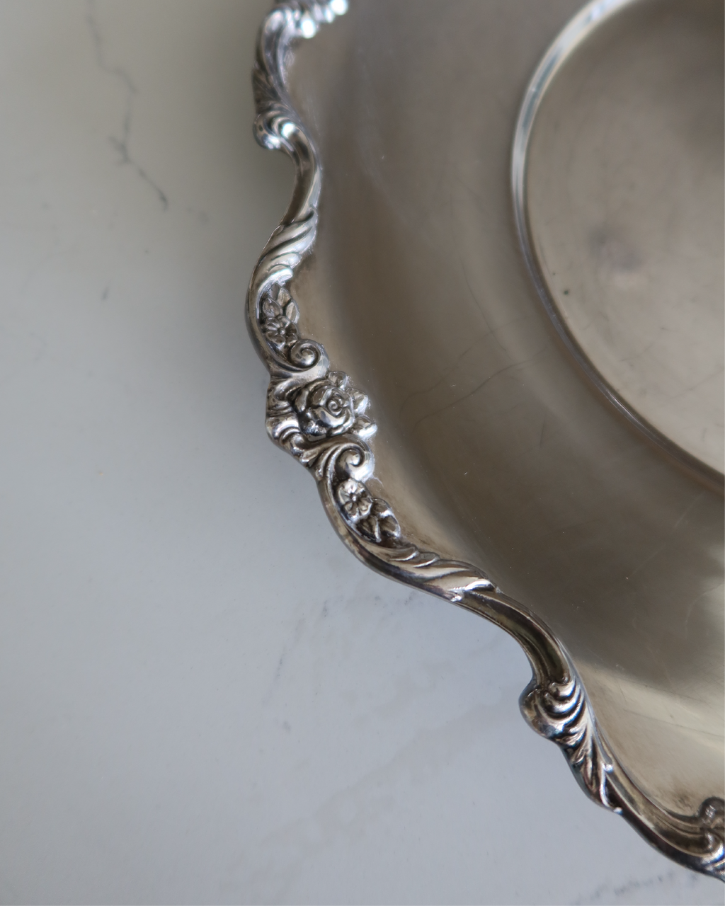 Lorelei 11.25" Silver Tray