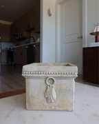 Iris Square Stone Planter