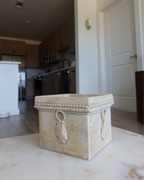 Iris Square Stone Planter
