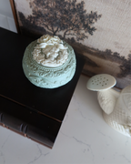 Rosemary Porcelain Trinket Box