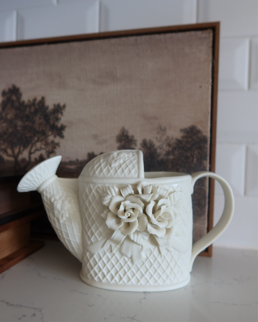 Wren Porcelain Watering Can