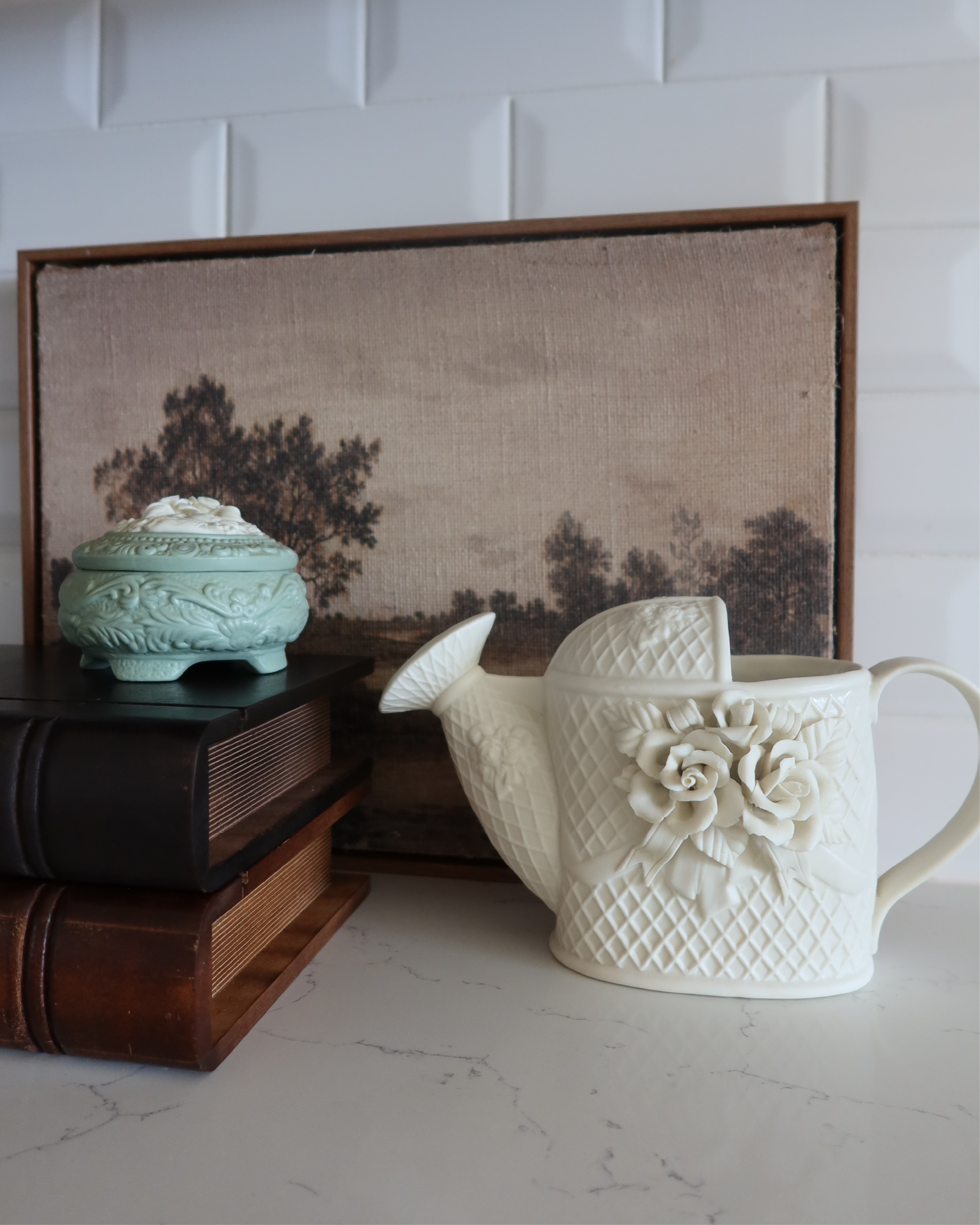 Wren Porcelain Watering Can