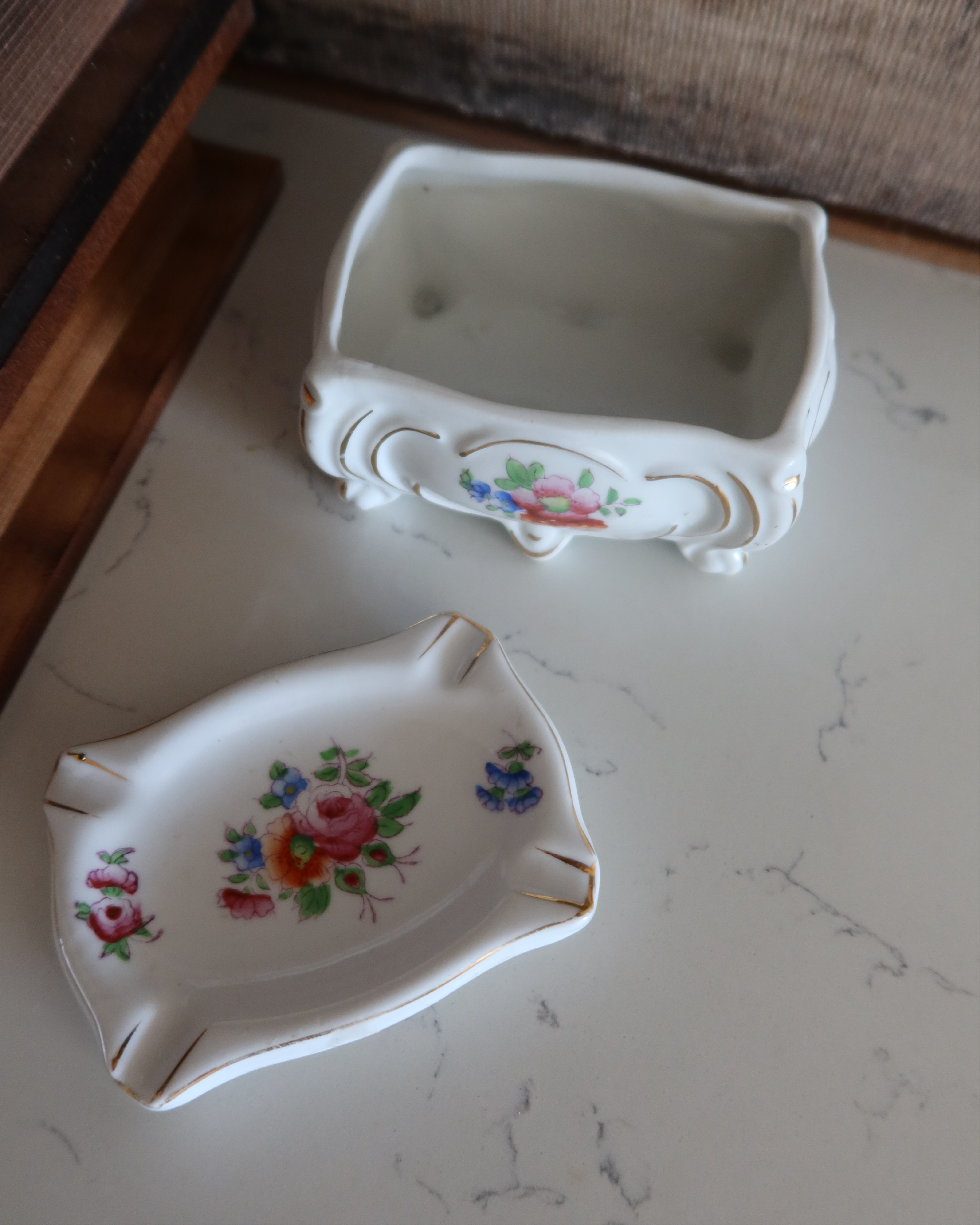 Primrose Porcelain Trinket Box