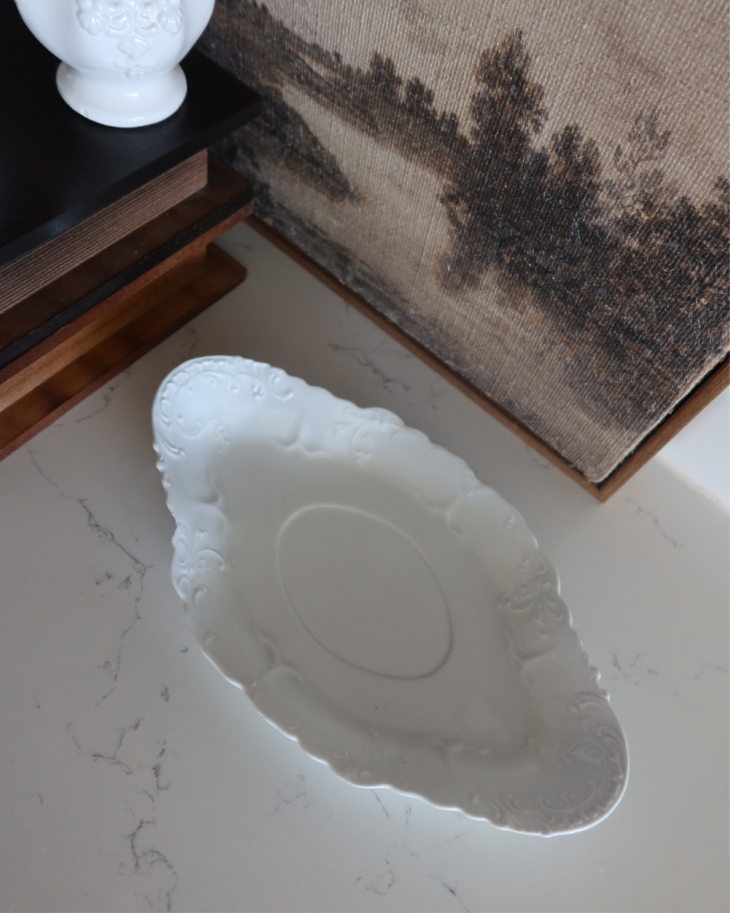Lark Porcelain Trinket Tray