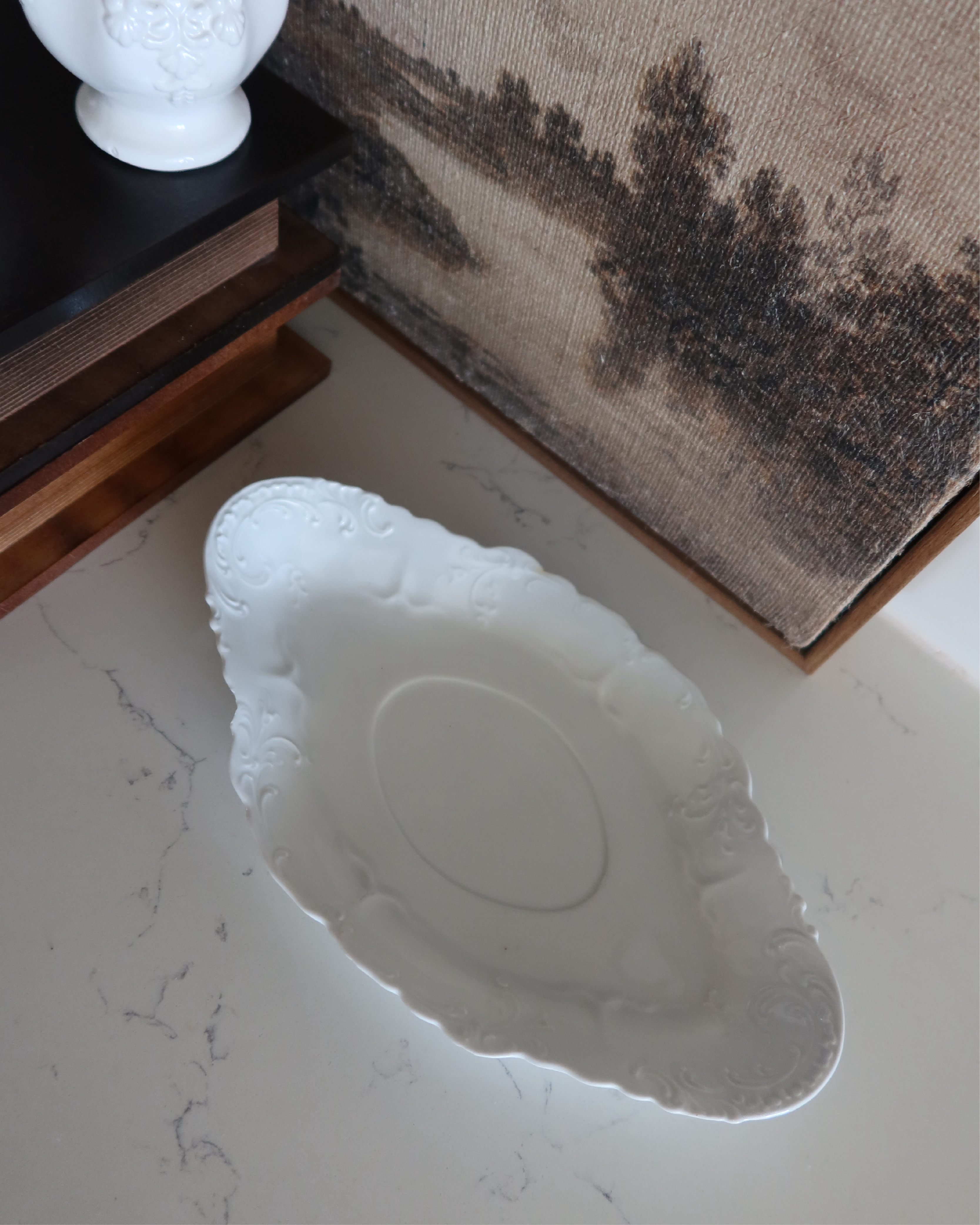 Lark Porcelain Trinket Tray