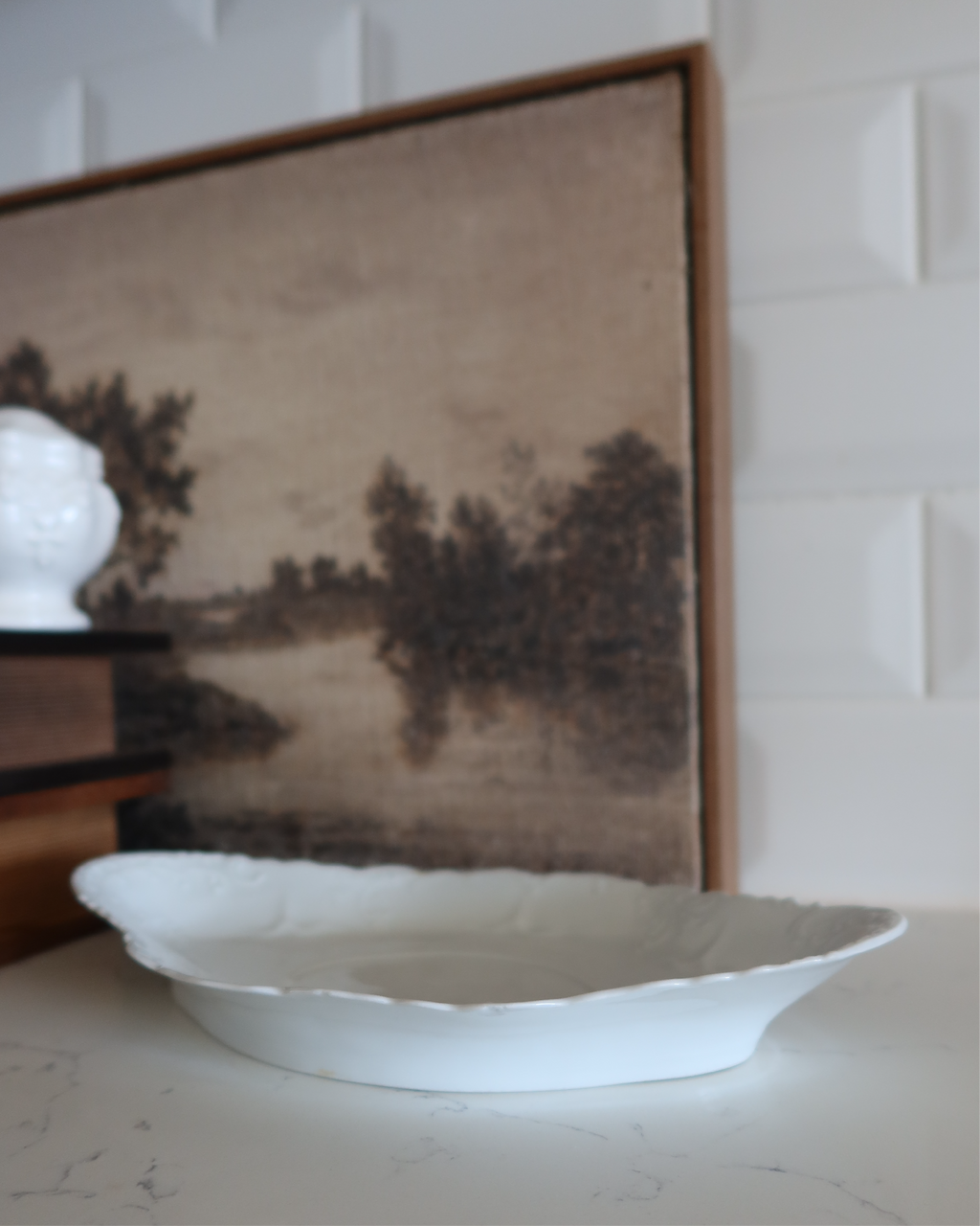 Lark Porcelain Trinket Tray