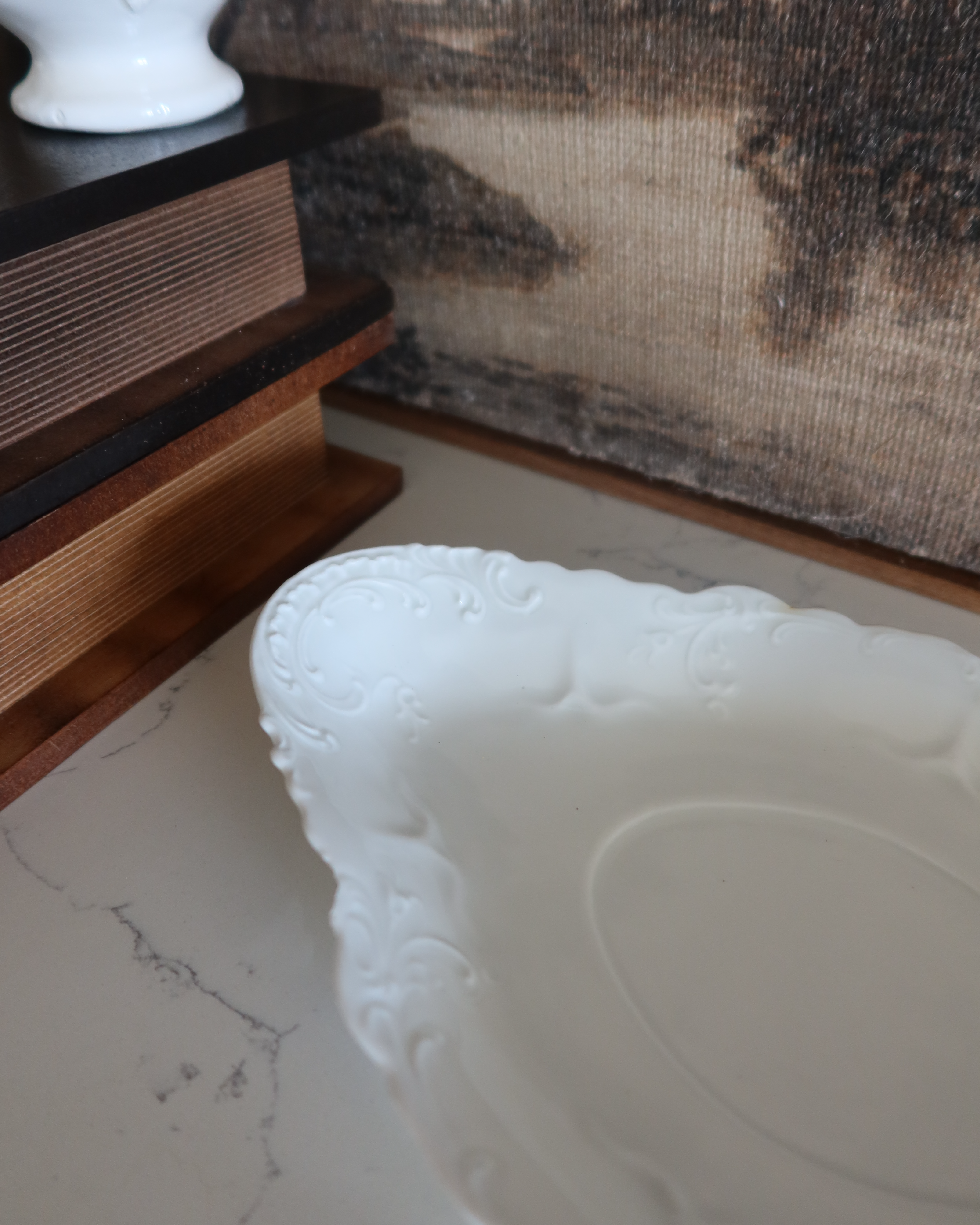 Lark Porcelain Trinket Tray