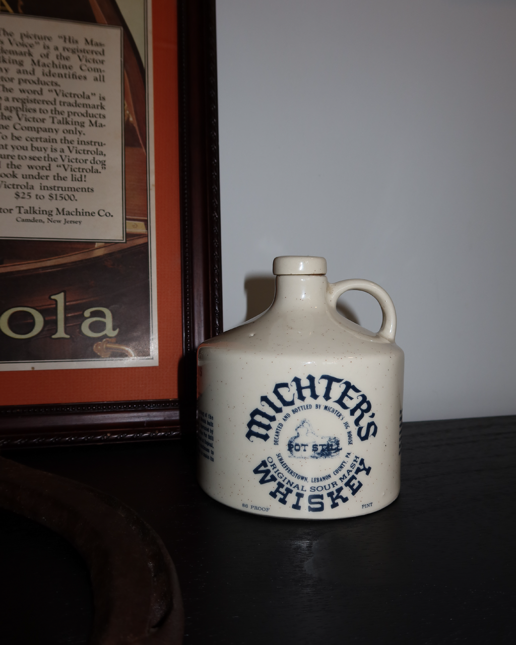 Walker Ceramic Whiskey Bottle
