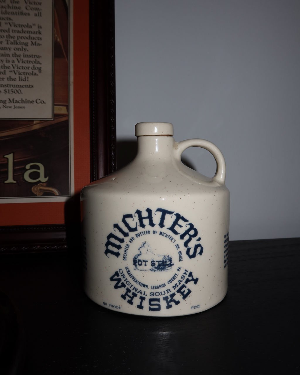 Walker Ceramic Whiskey Bottle
