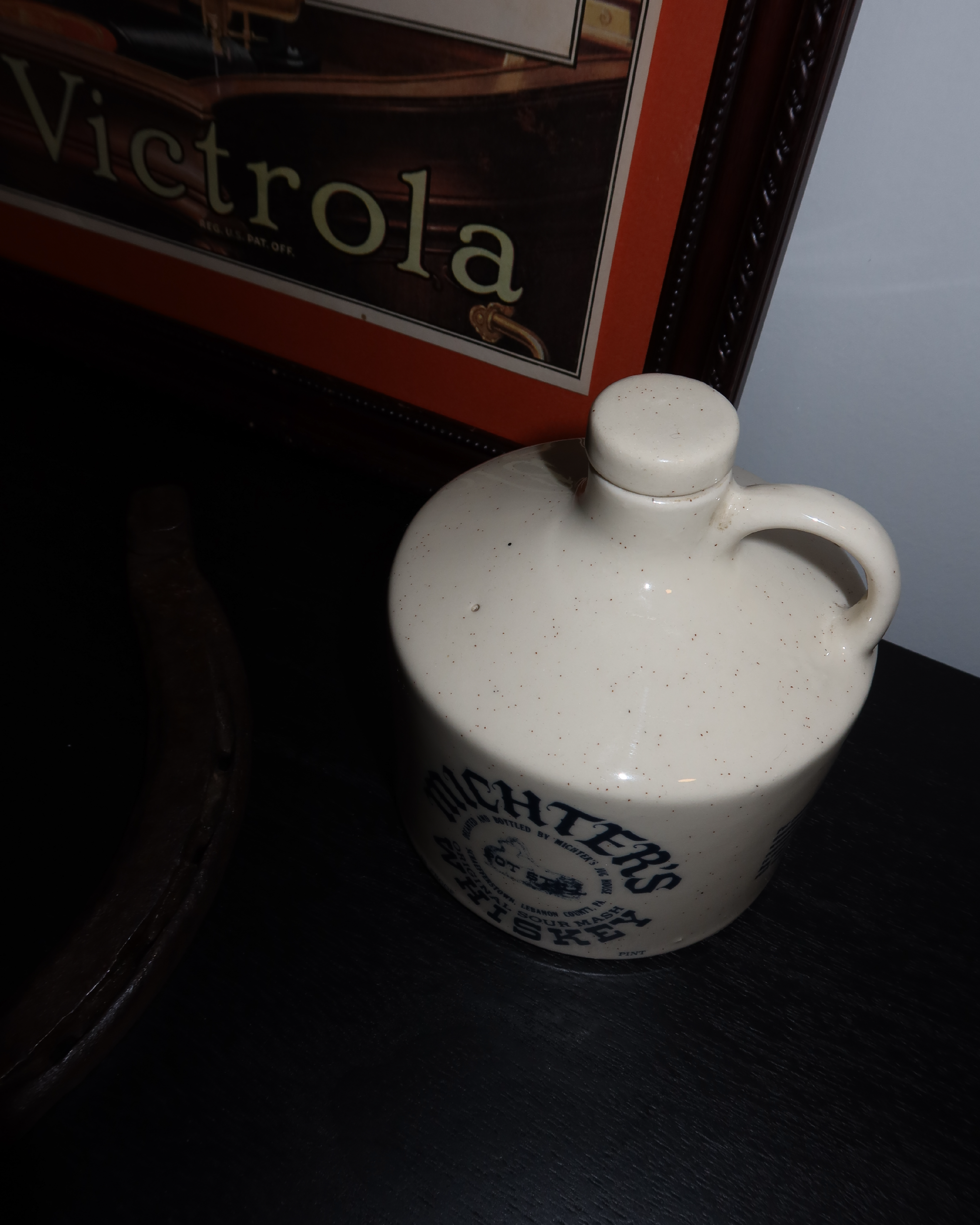 Walker Ceramic Whiskey Bottle