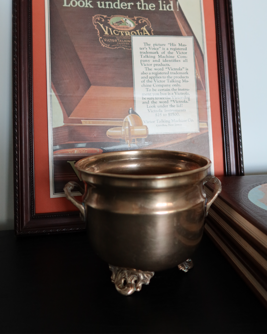 Badlands Brass Planter
