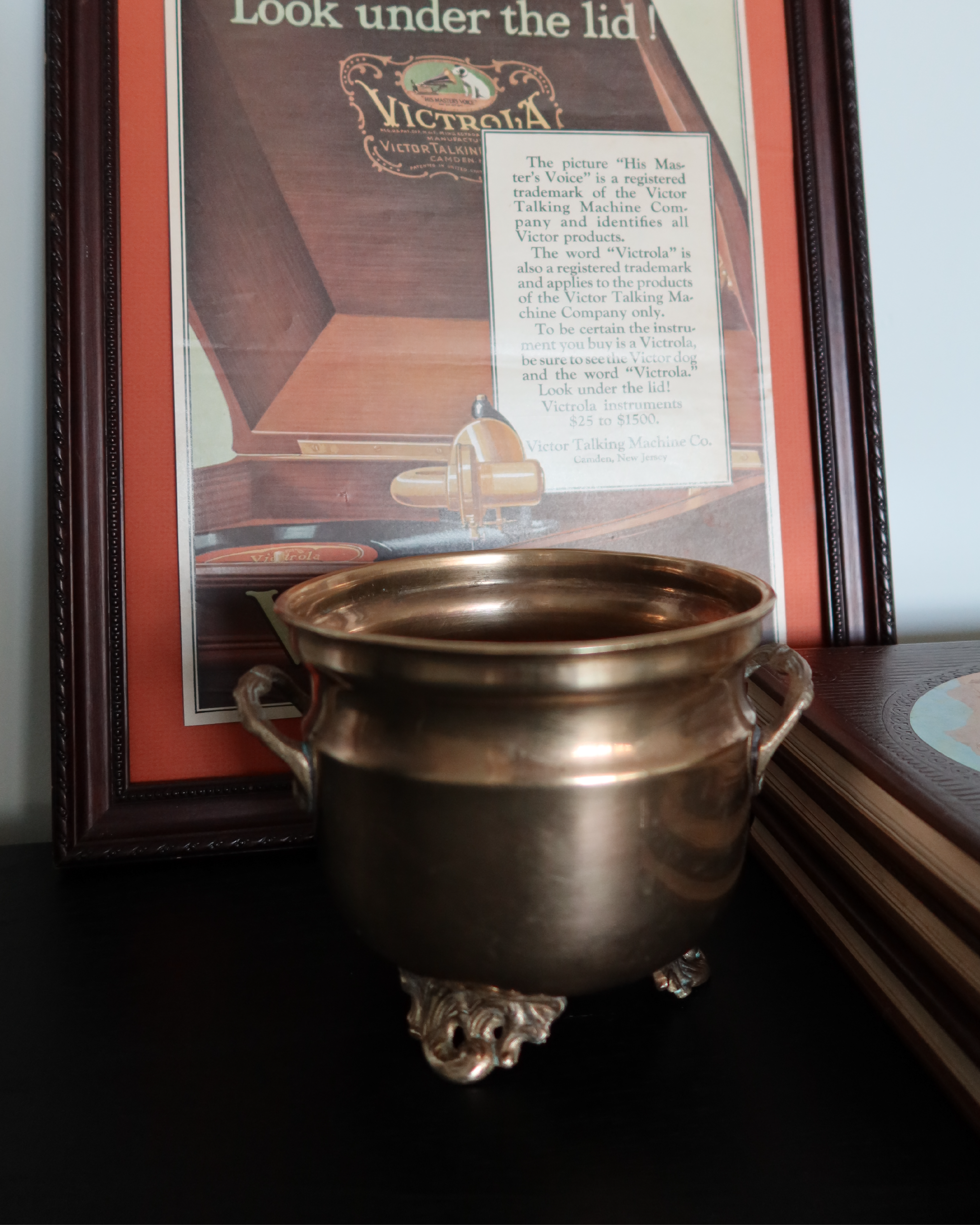 Badlands Brass Planter