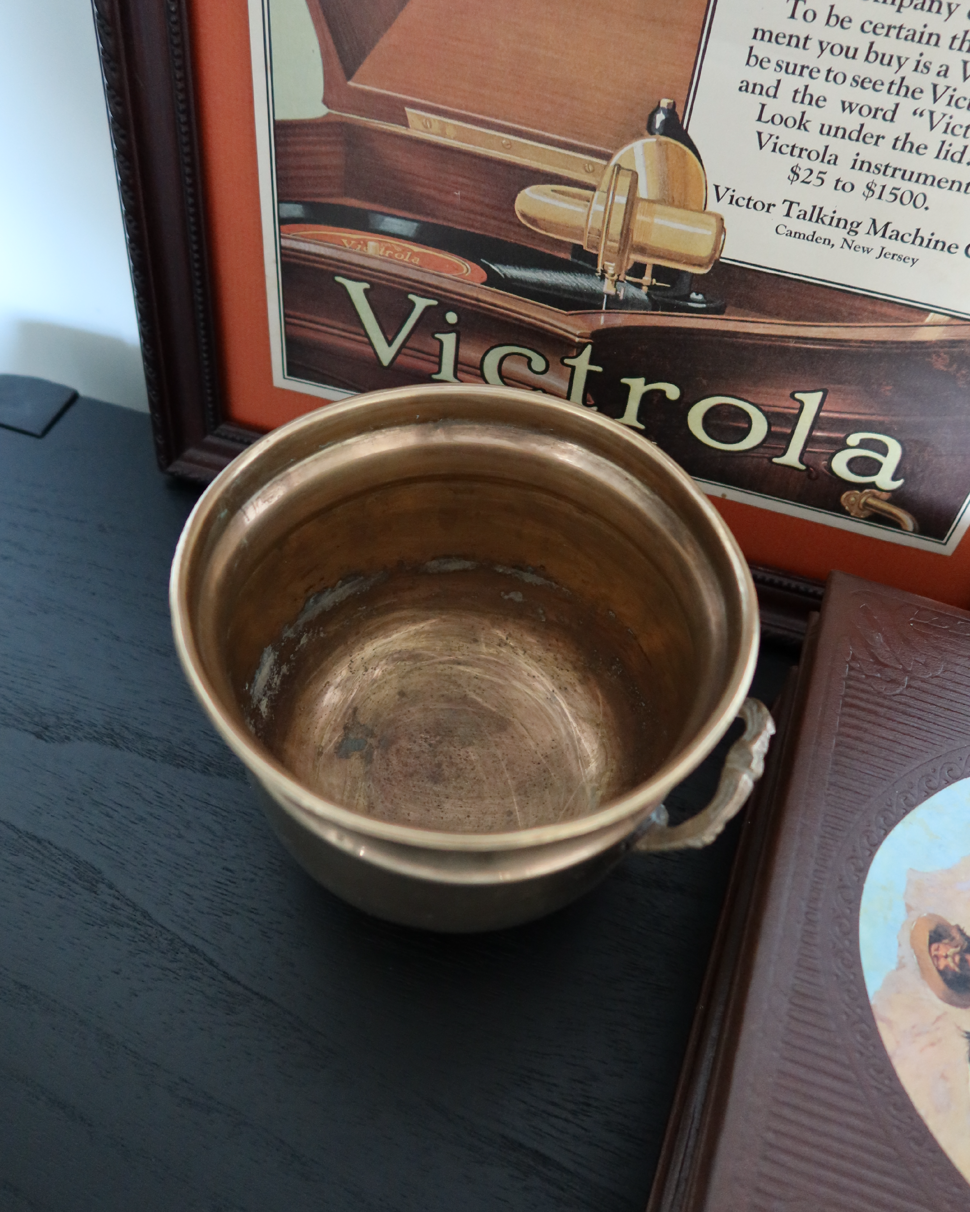 Badlands Brass Planter