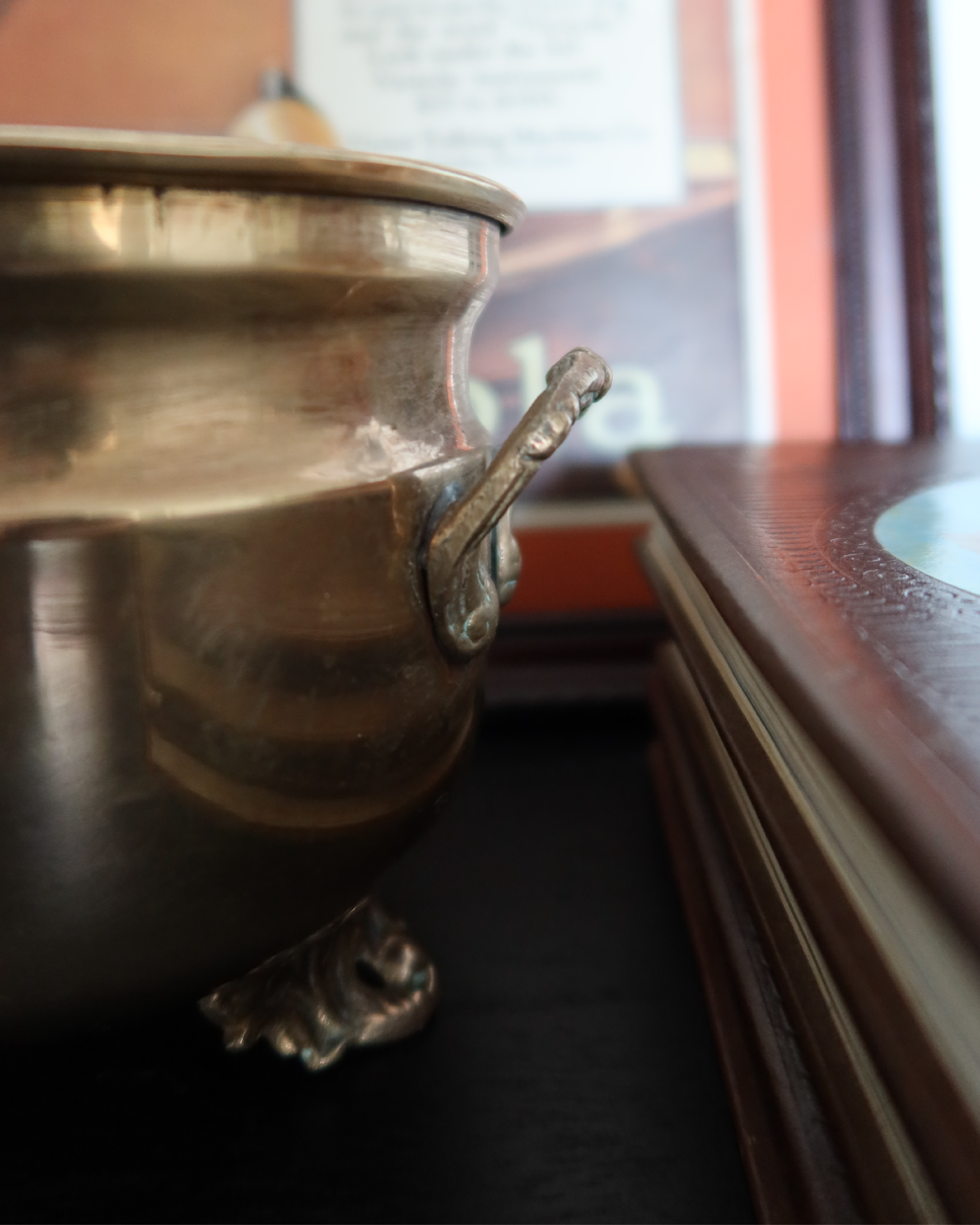 Badlands Brass Planter